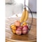 Basicwise Wire Metal Fruit Basket Holder with Banana Hanger QI003494 - alternate 5
